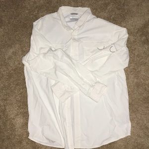Brand new white Columbia shirt